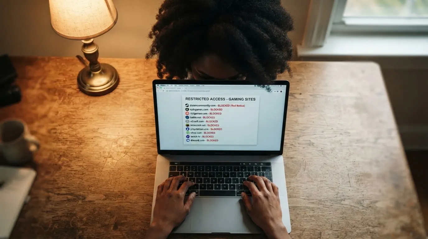 Page d'accueil du site anj.fr affichant la liste noire des sites de jeux illégaux bloqués par l'Autorité Nationale des Jeux
