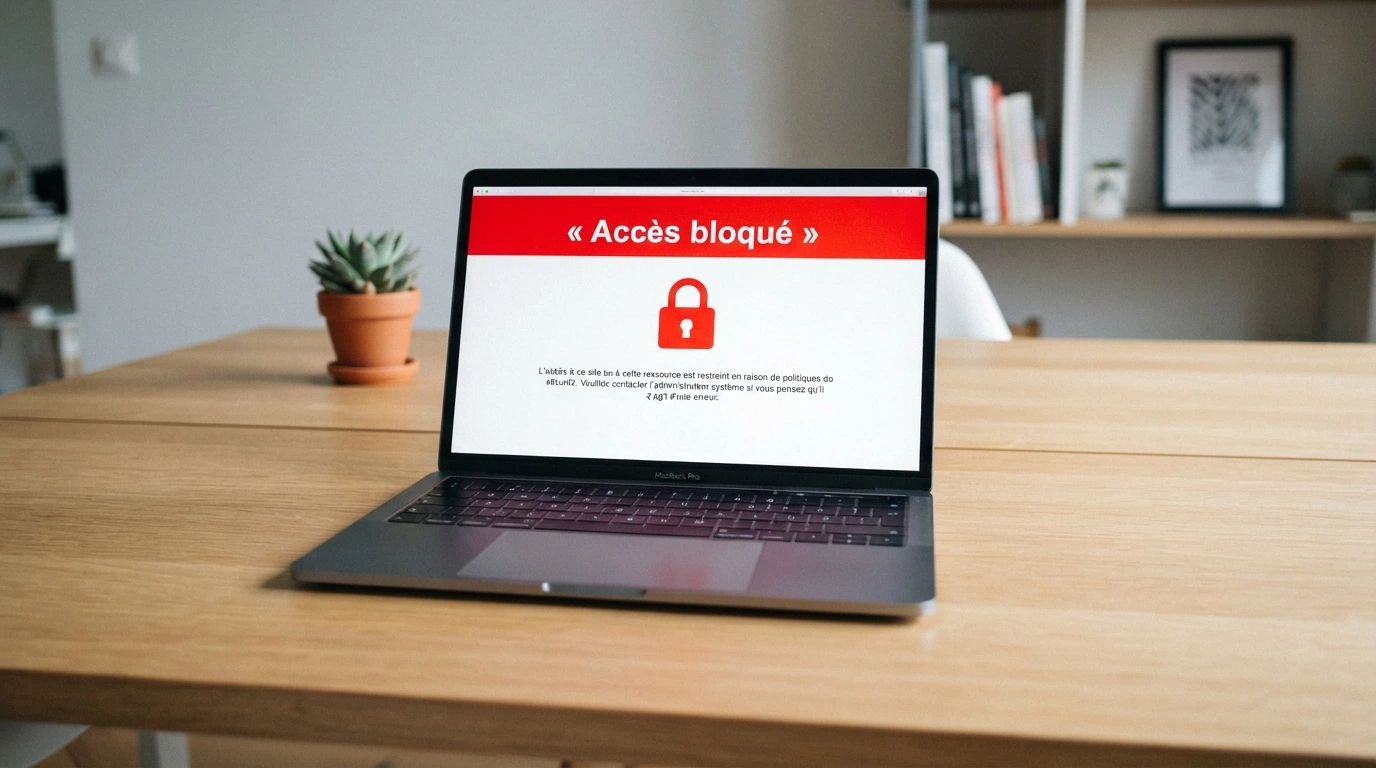 La page officielle de l'ANJ listant les sites de jeux bloqués et déréférencés