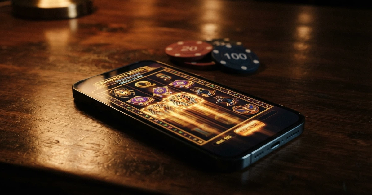Écran affichant une machine à sous Novomatic sur l'interface d'un casino en ligne, avec le logo Greentube visible