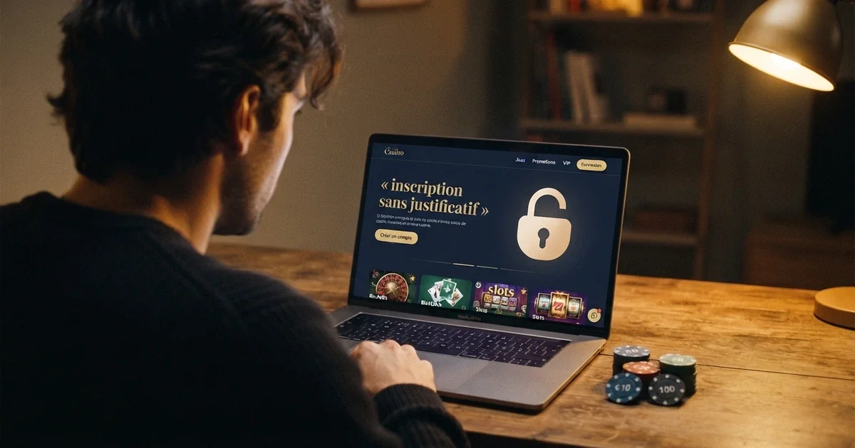 Casino sans vérification d&rsquo;identité en France : le guide honnête