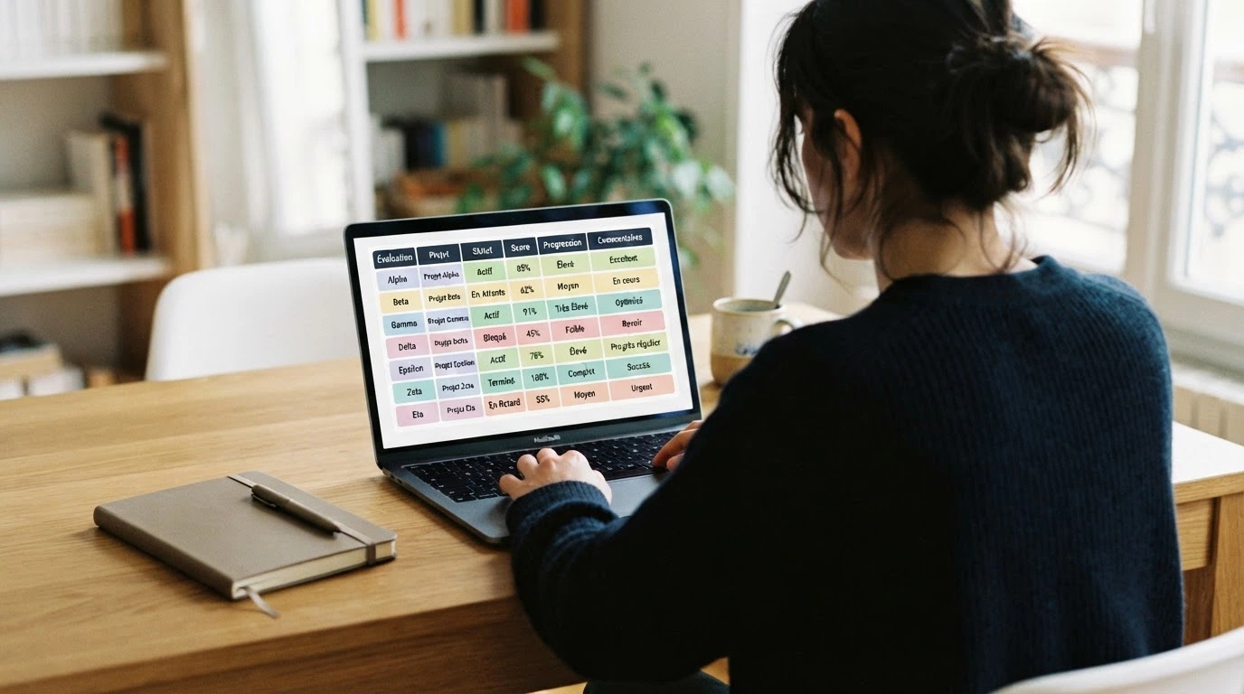 Tableau comparatif des sept casinos évalués avec leurs bonus et leur statut légal
