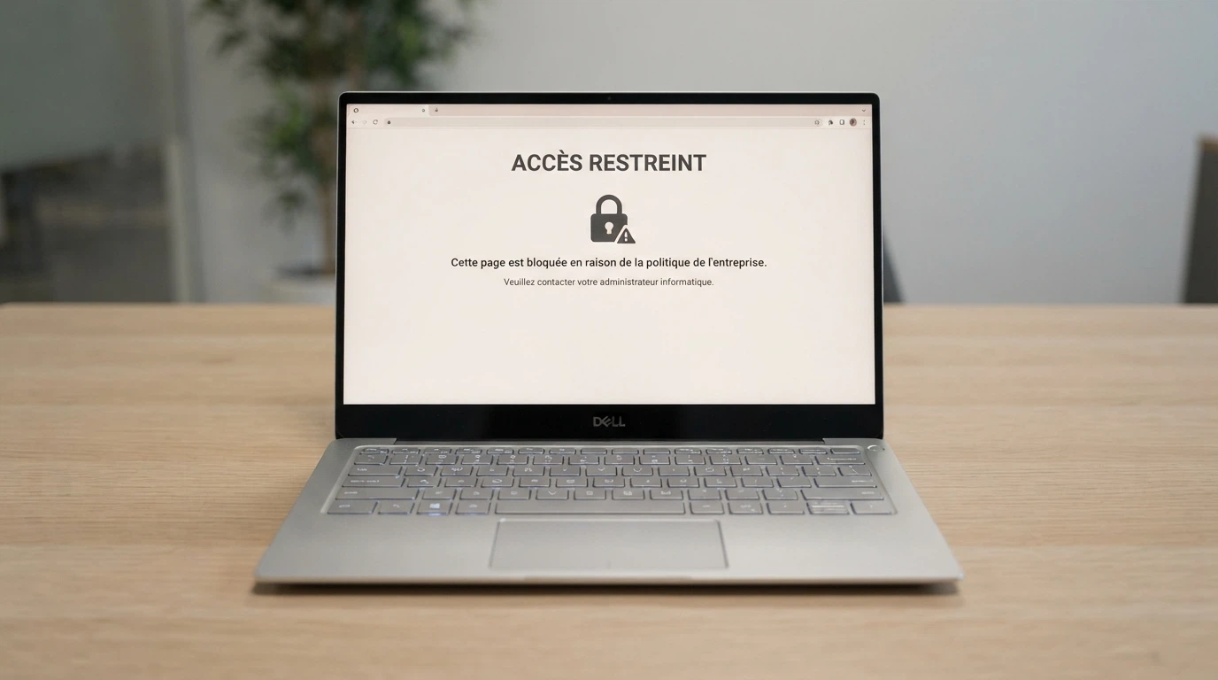 Page officielle de l'ANJ listant les sites bloqués pour offre illégale de jeux d'argent en ligne
